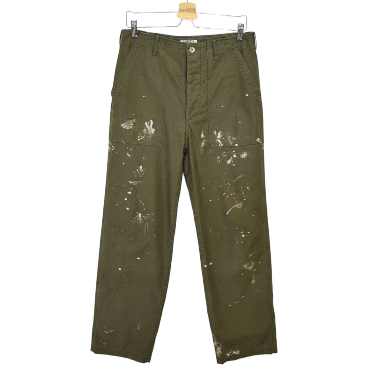 AURALEE(オーラリー) WASHED BAGGY SATIN BLEACHED BAKER PANTSバギー AURALEE(オーラリー) WASHED BAGGY SATIN BLEACHED BAKER PANTSバギー