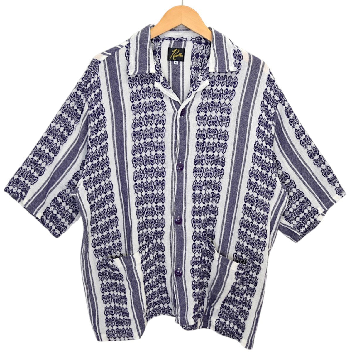 Needles(ニードルズ) Cabana Shirt - Papillon Stripe Dobby Jq