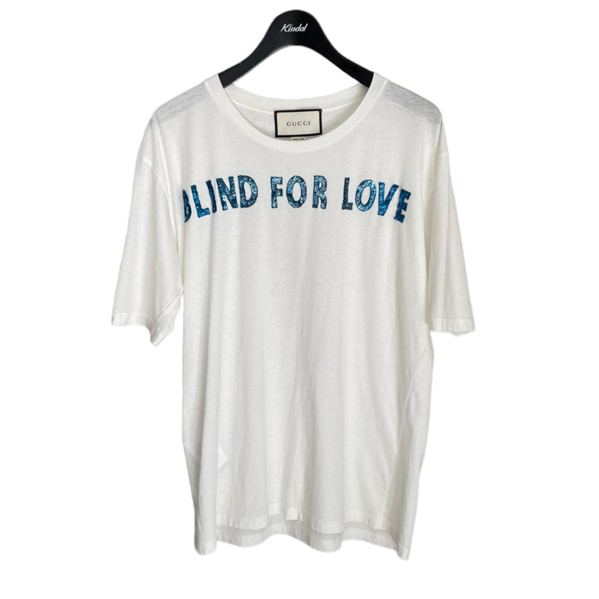 GUCCI(グッチ) Blind For Love T スパンコールロゴT 435101 435101 
