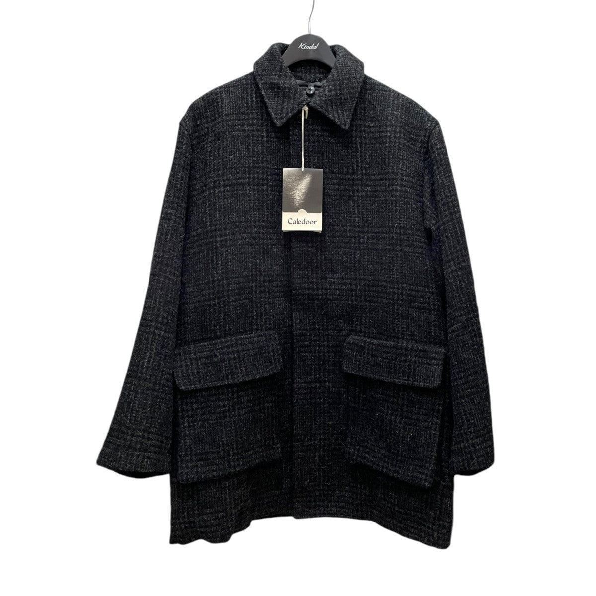 Caledoor(カレドアー) British wool Coverall Jacket ブラック サイズ L｜【公式】カインドオルオンライン  ブランド古着・中古通販【kindal】