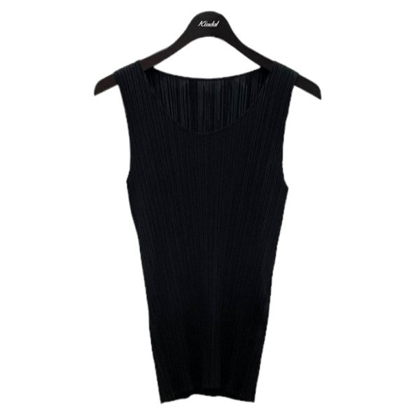 PLEATS PLEASE(プリーツプリーズ) プリーツタンクトップ ブラック  