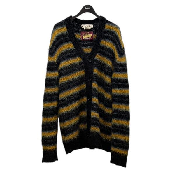 MARNI(マルニ) L S V-NECK MOHAIR CARDIGAN CDMG0051Q0 モヘアカーデ 