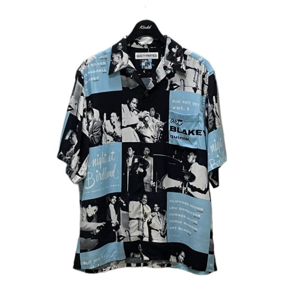 WACKO MARIA(ワコマリア) 2024SS BLUE NOTE HAWAIIAN SHIRT アロハシャツ サックスブルー サイズ  S｜【公式】カインドオルオンライン ブランド古着・中古通販【kindal】