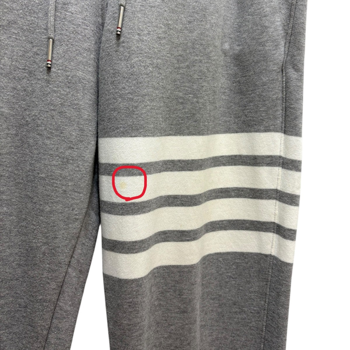 Thom Browne 4BAR クラシックスウェットパンツ MJQ008H-00535068 古着・中古-9枚目のアイテム画像