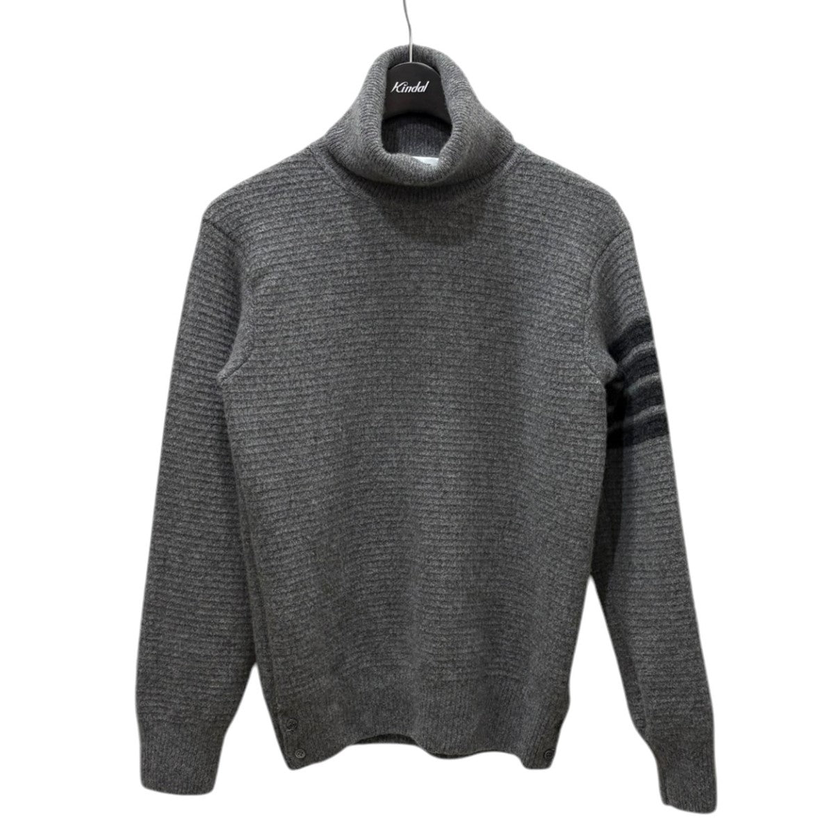 Thom Browne(トム・ブラウン) ウールカシミヤ4BARタートルニット 