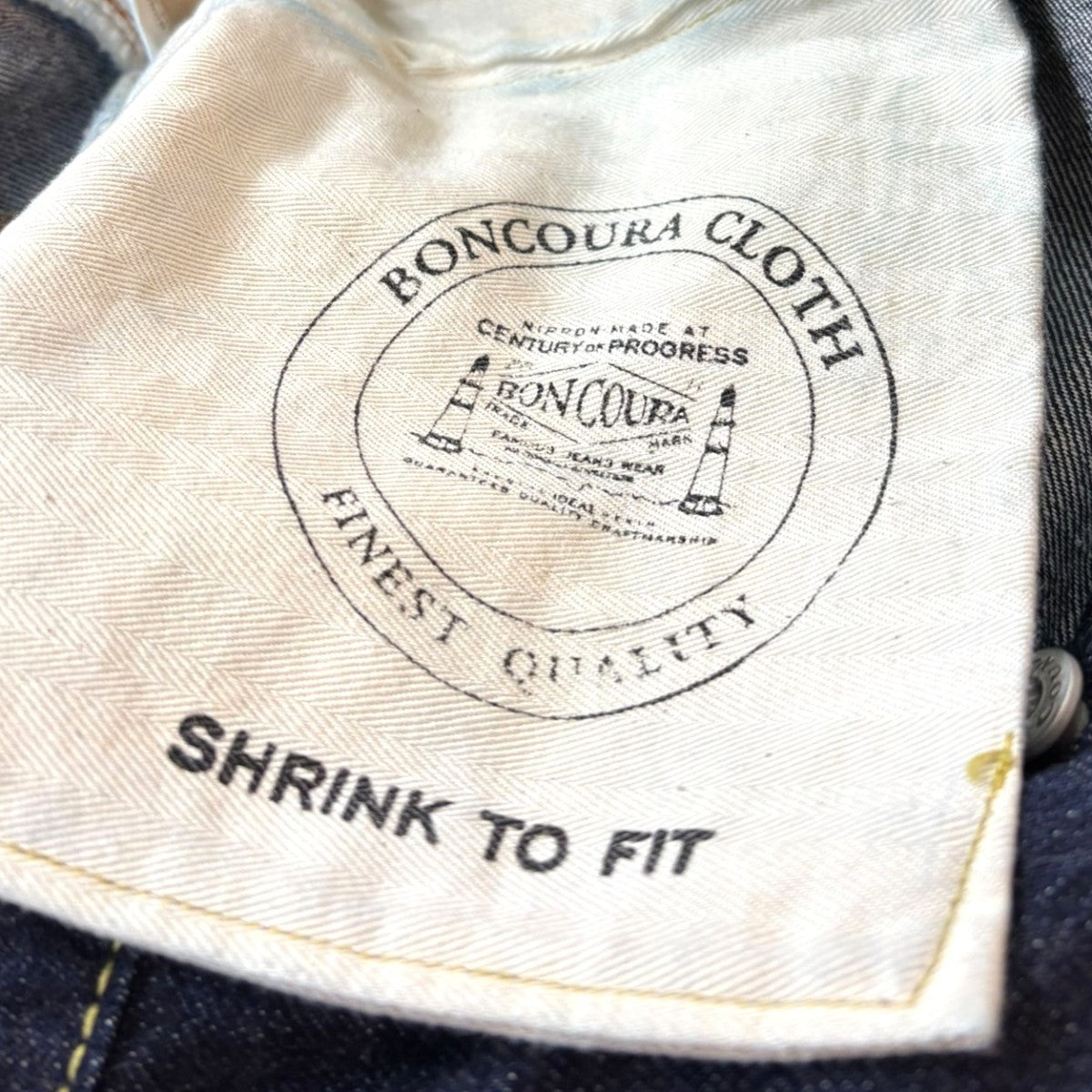 BONCOURA XX MODELデニムパンツ 古着・中古-4枚目のアイテム画像