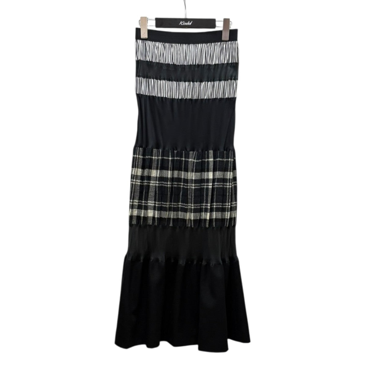 Maison Margiela(メゾンマルジェラ) 素材切替ロングスカートS51MA0301