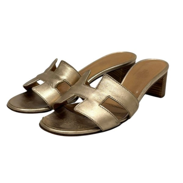 HERMES エルメス　オアジス　ゴールド　サンダル　23cm　36 レディース HERMES エルメス オアジス ゴールド サンダル 23cm 36 レディース