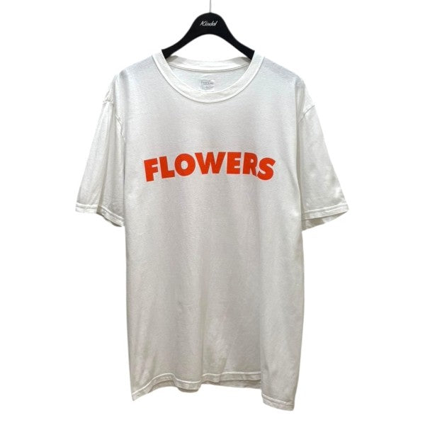 TANGTANG×ALL GOOD FLOWERS 限定FLOWERロゴTシャツ ホワイト