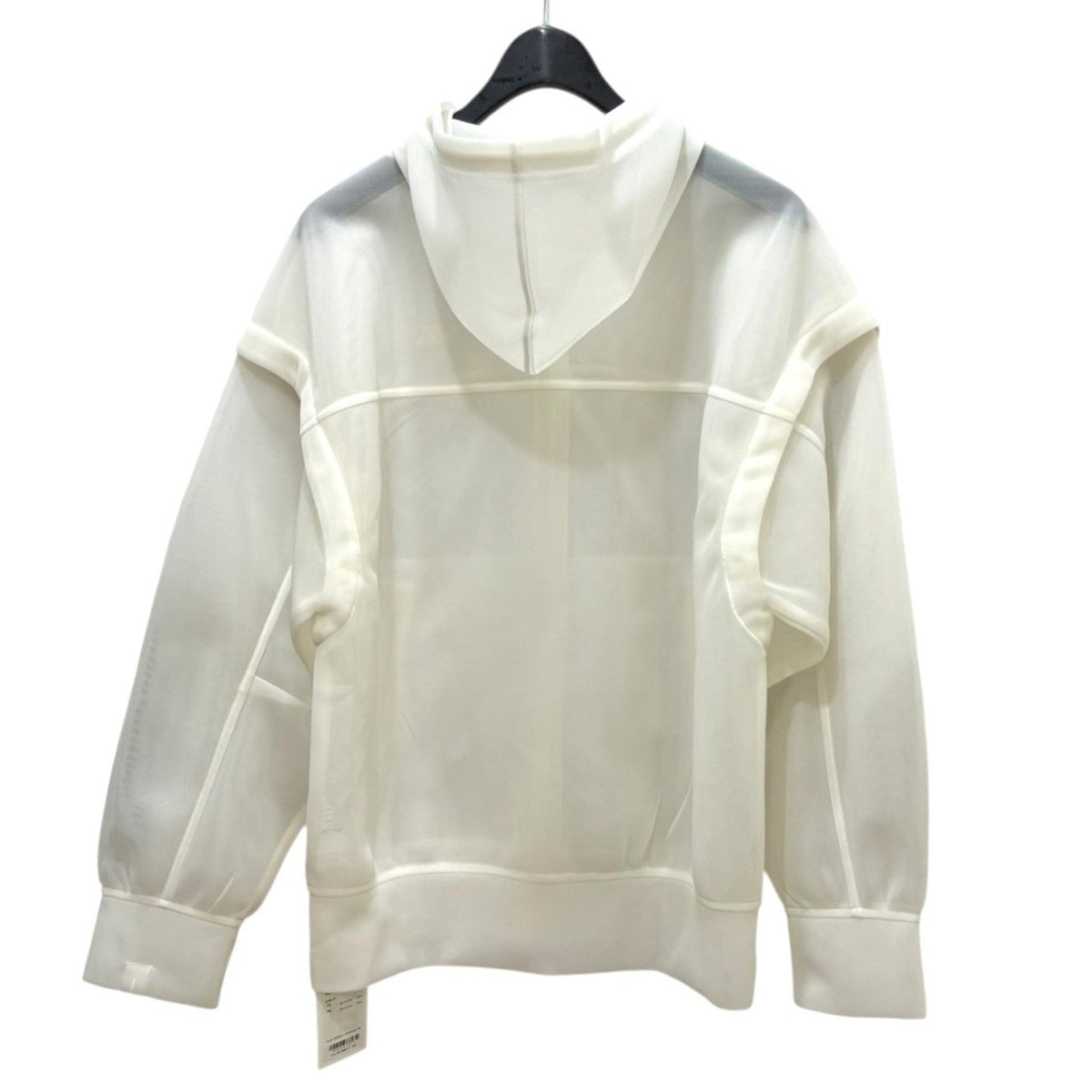 2way See-through Hoodie 21232415804 シアージップパーカ