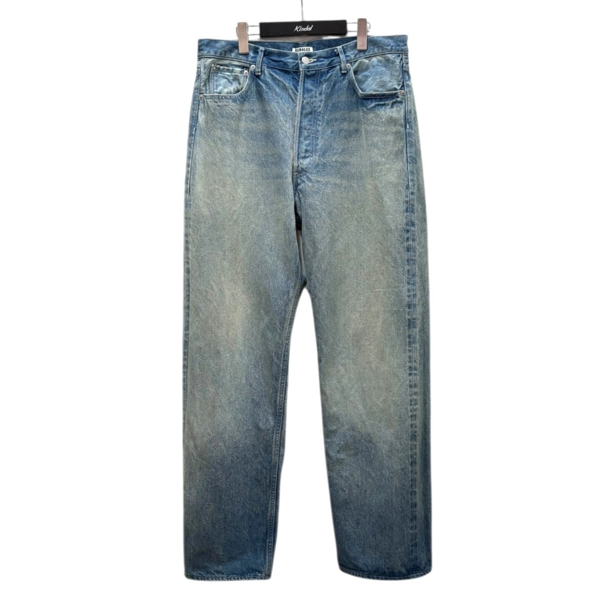 AURALEE(オーラリー) SELVEDGE FADED HEAVY DENIM WIDE PANTS