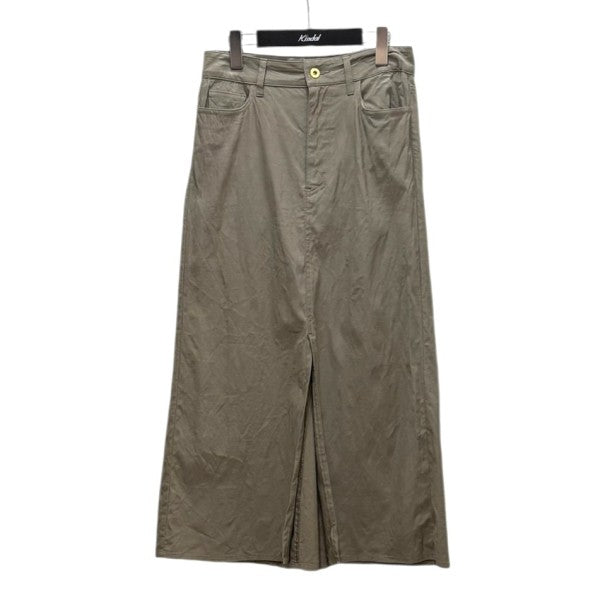 未使用25SS ドゥーズィエムクラス　TWILL B/FLARE スカート MUSE de Deuxieme Classe(ミューズ デ ドゥーズィエムクラス) STRETCH