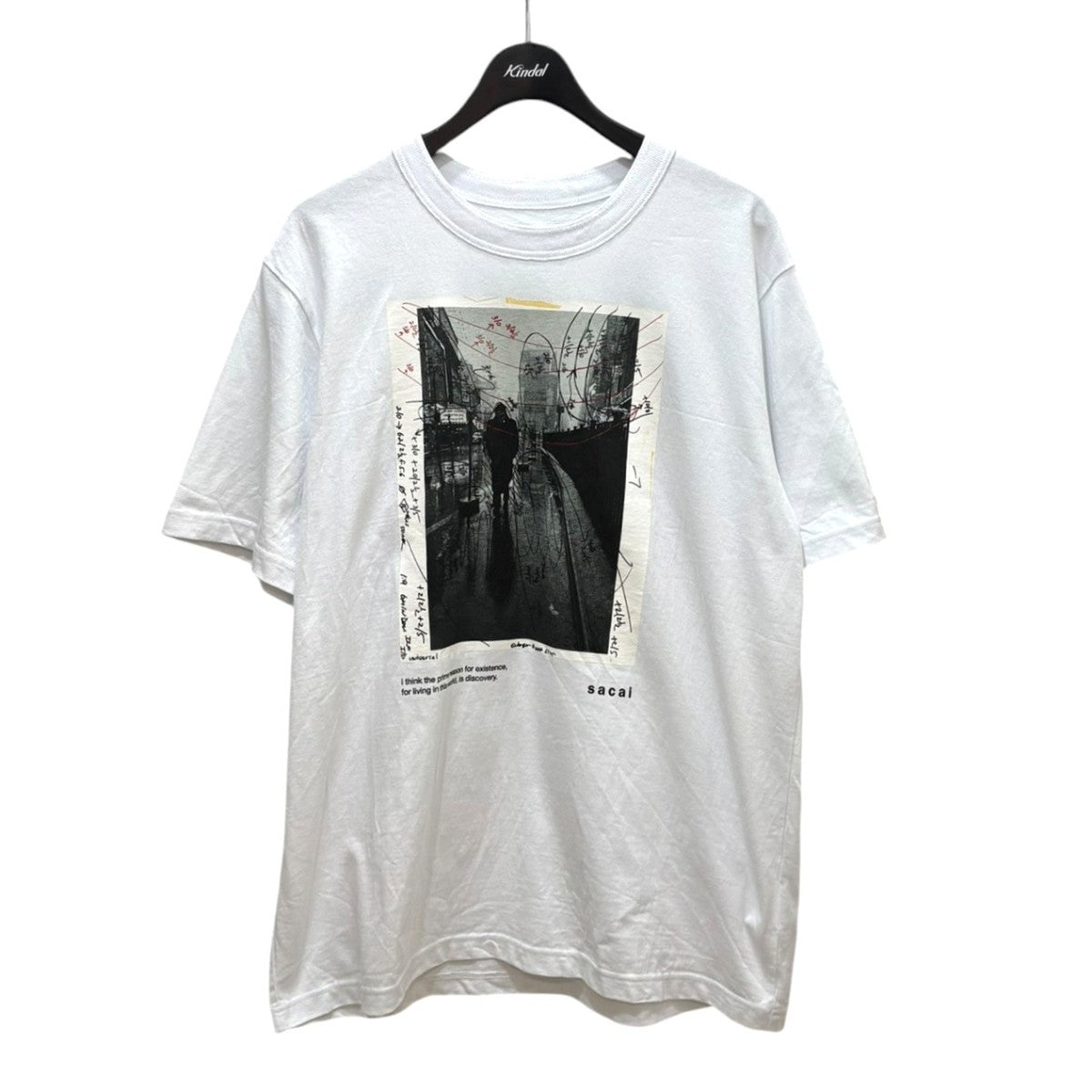 sacai(サカイ) James Dean Photo T-Shirt25-0919S 25-0919S ホワイト