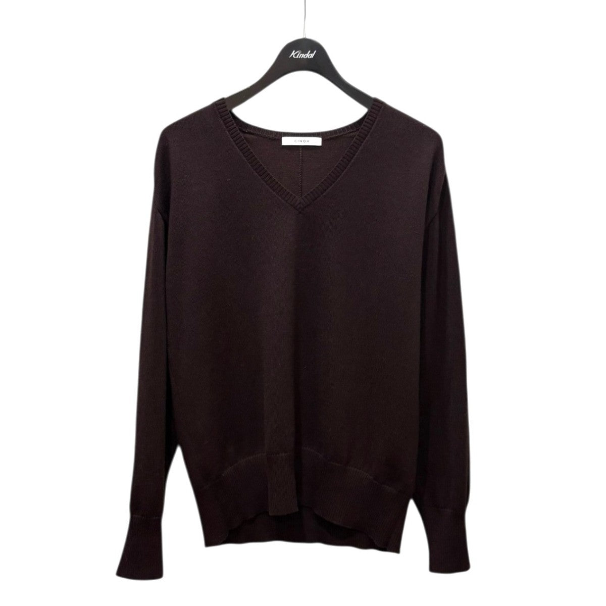 CINOH×Deuxieme Classe 別注Vネックニット 22WKN510 22WKN510
