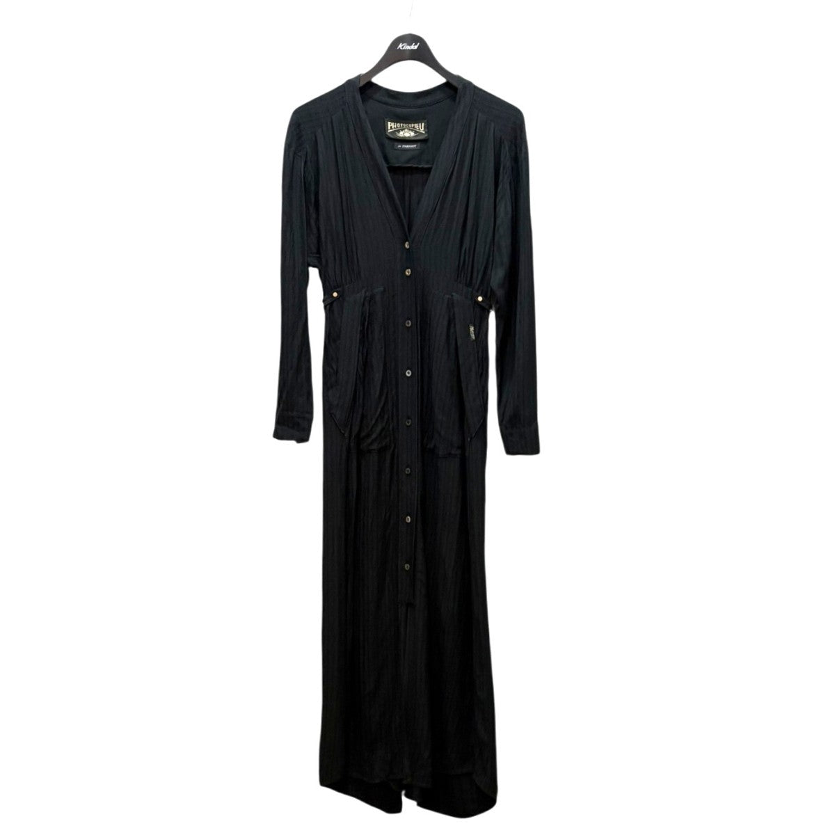 PHOTOCOPIEU(フォトコピュー) Vネックワンピース V-NECK WORK DRESS