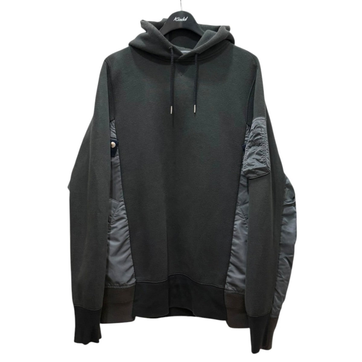 sacai(サカイ) Sponge Sweat x Nylon Twill HoodieSCM-057 SCM-057