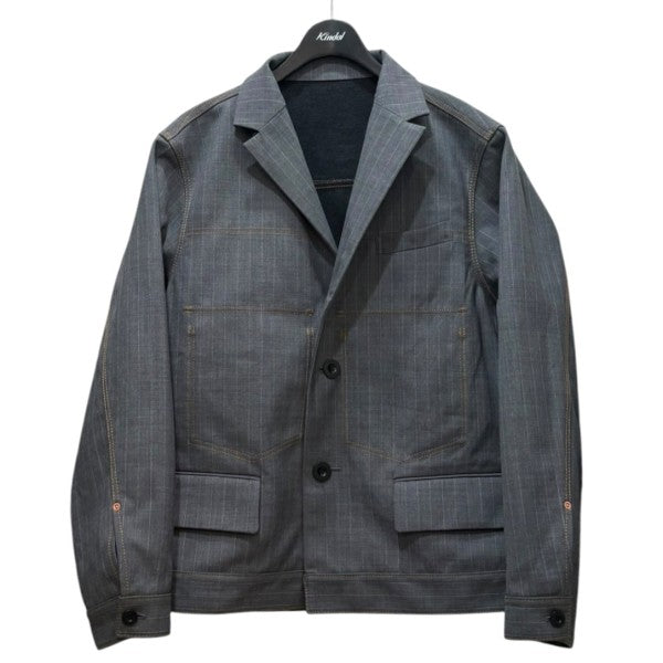 Chalk Stripe Bonding Jacket リバーシブルジャケット 24-03346M
