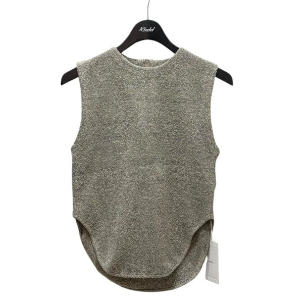 LOOP YARN KNIT TANK TOP ノースリーブ 02310191410