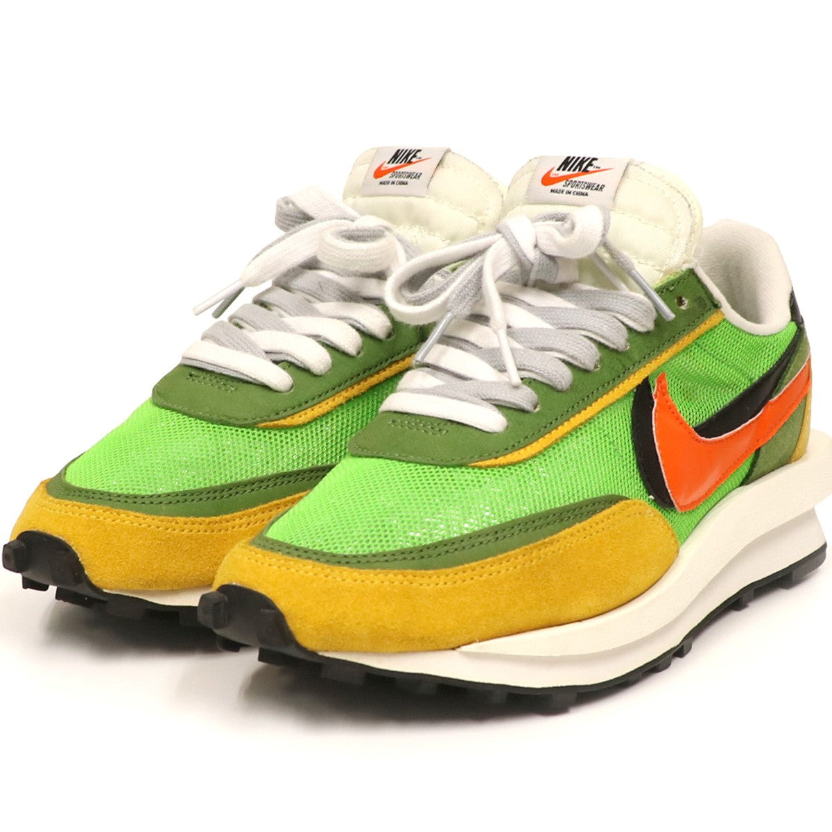 sacai×NIKE LDWAFFLE／SACAIワッフルローカットスニーカー BV0073-300 グリーン サイズ  15｜【公式】カインドオルオンライン ブランド古着・中古通販【kindal】