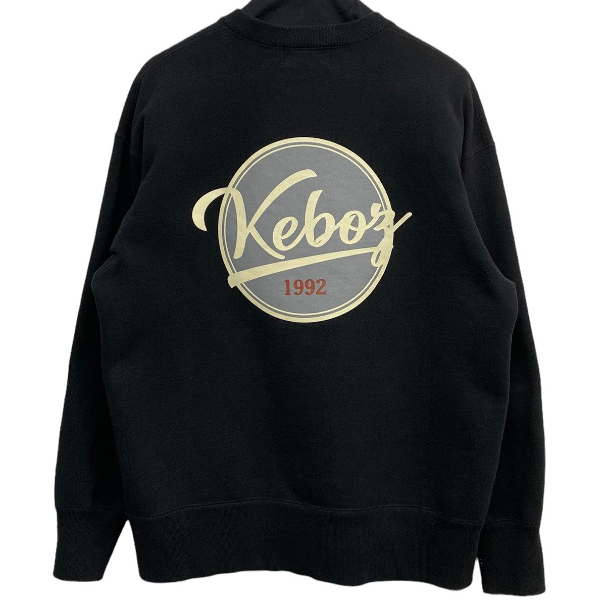 keboz(ケボズ) BB Logo Sweatバックロゴスウェットトレーナー ブラック サイズ 13｜【公式】カインドオルオンライン  ブランド古着・中古通販【kindal】