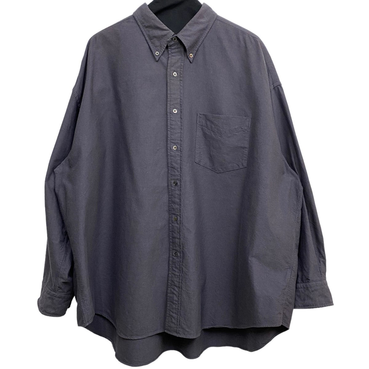 Graphpaper(グラフペーパー) Oxford Oversized B．D Shirtオックスフォードオーバーサイズボタンダウンシャツ  チャコールグレー サイズ 13｜【公式】カインドオルオンライン ブランド古着・中古通販【kindal】