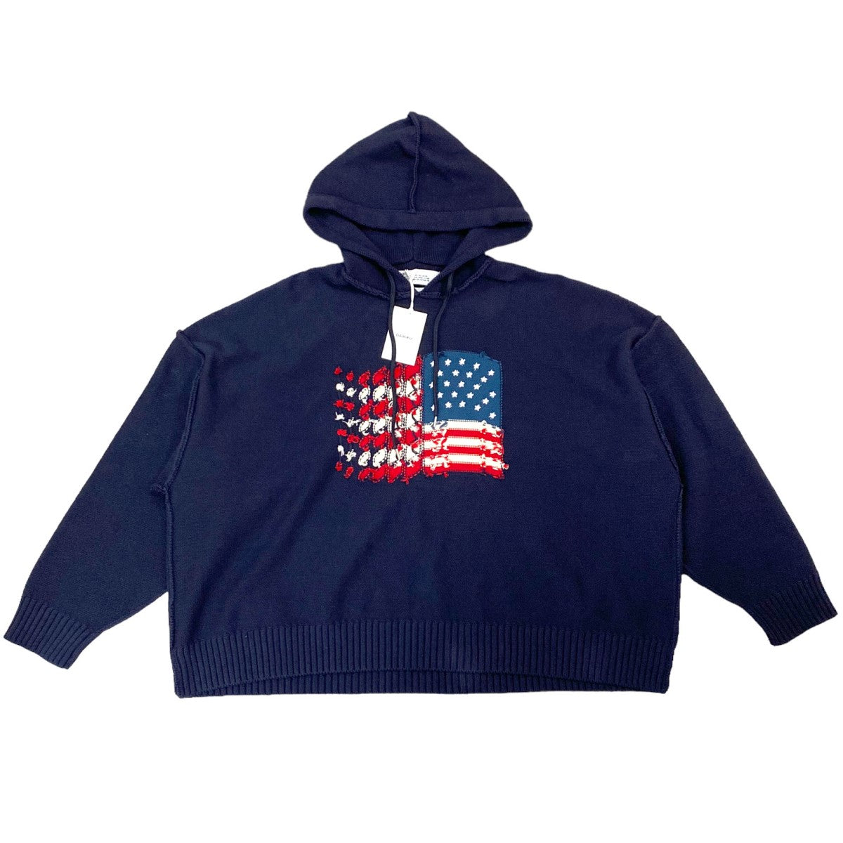 DAIRIKU×ZOZOVILLA 別注23AW America Knit Hoodieインサイドアウト 