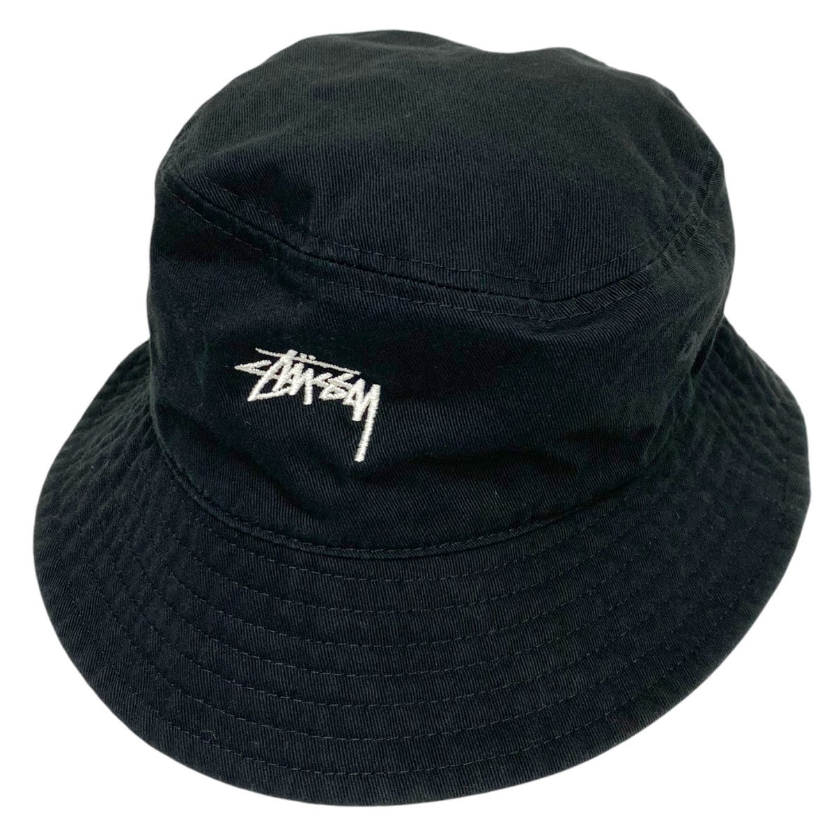 Stussy(ステューシー) STOCK BUCKET HATバケットハット帽子 ブラック