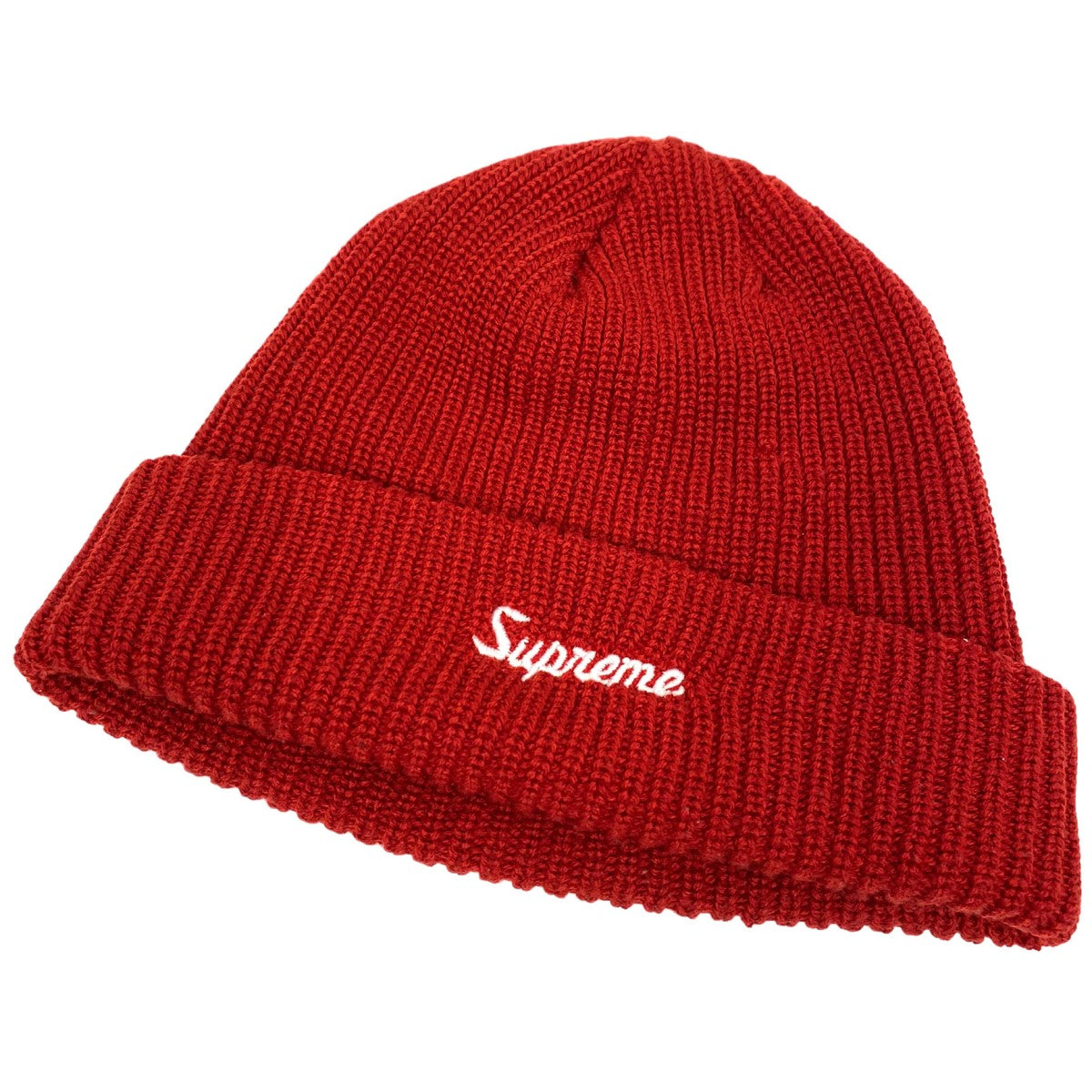 SUPREME(シュプリーム) Gauge Beanieスクリプトロゴビーニーニット ...