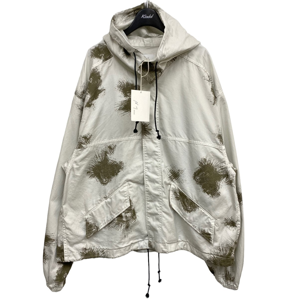 24SS Ancellm CAMO HOODIE JACKET 2値下不可