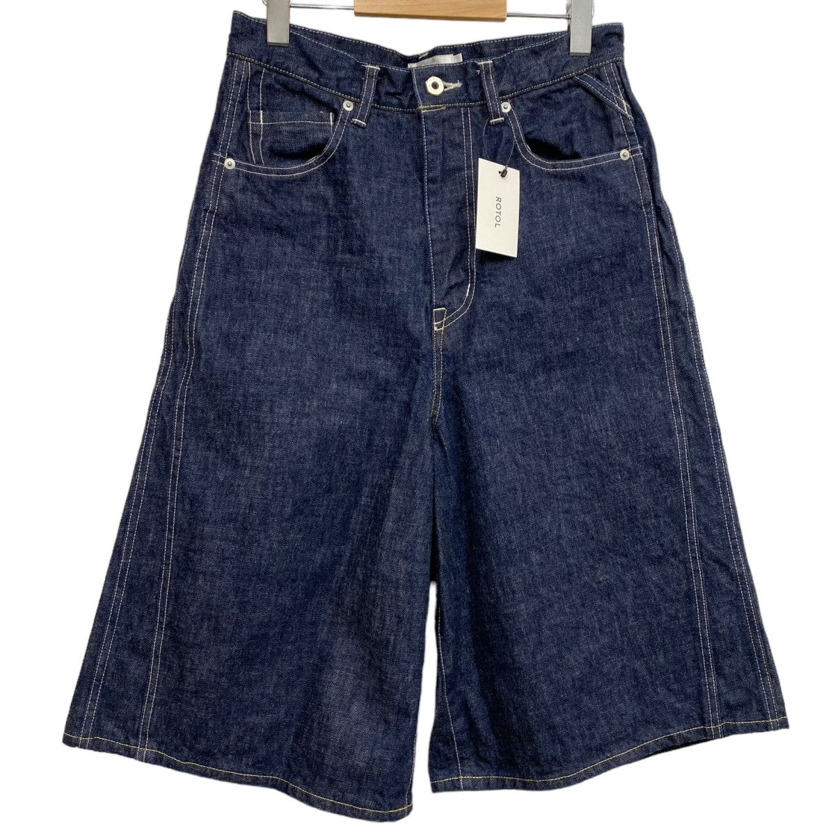 ROTOL(ロトル) 24SSTriple Seams 6P Denim Shorts  Washedウォッシュド加工オーバーサイズデニムショーツハーフパンツ インディゴ サイズ 18｜【公式】カインドオルオンライン  ブランド古着・中古通販【kindal】