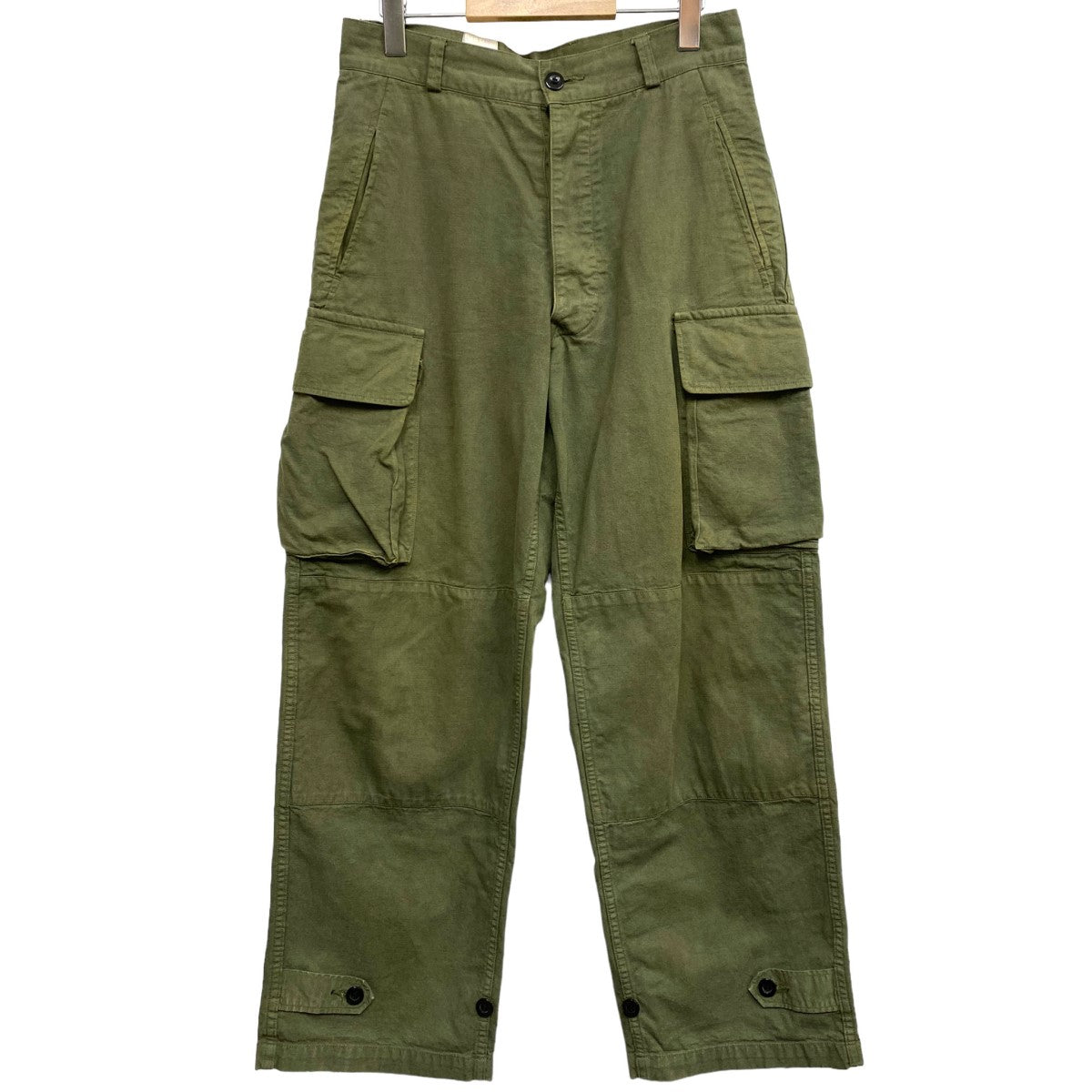 OUTIL(ウティ) M47後期モデルPANTALON BLESLE加工再構築ミリタリーカーゴパンツ オリーブ サイズ  21(76CM)｜【公式】カインドオルオンライン ブランド古着・中古通販【kindal】