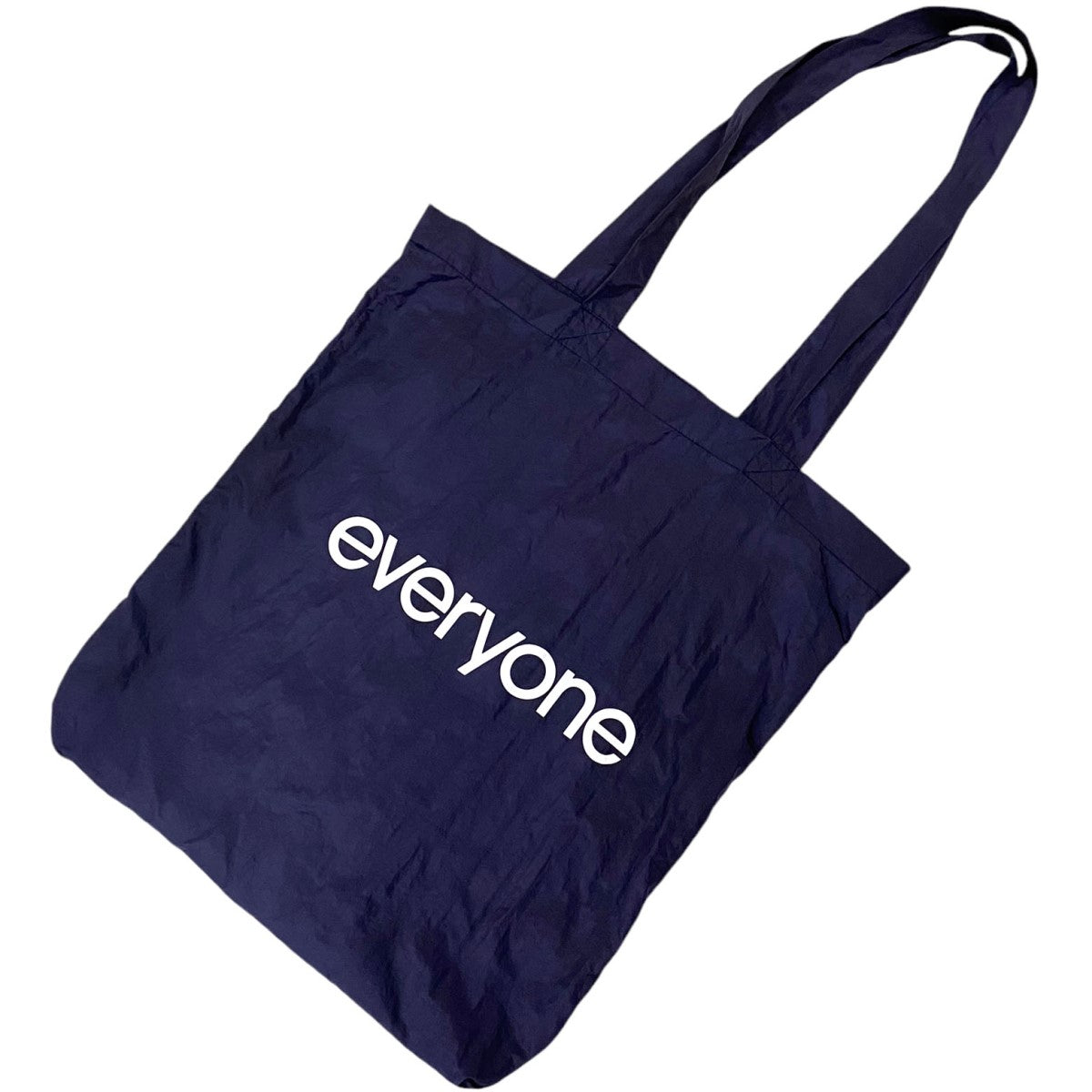 everyone(エブリワン) NYLON TOTE BAGロゴナイロントートバッグ ネイビー サイズ  タテ43cm×ヨコ40cm｜【公式】カインドオルオンライン ブランド古着・中古通販【kindal】