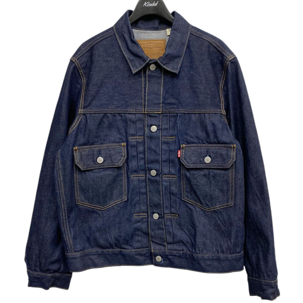 LEVI’S PREMIUM JOURNAL STANDARD relume 24SS別注TYPE2 JKT Selvedge RIGID 2ndセカンドデニムジャケット 古着・中古-1枚目のアイテム画像
