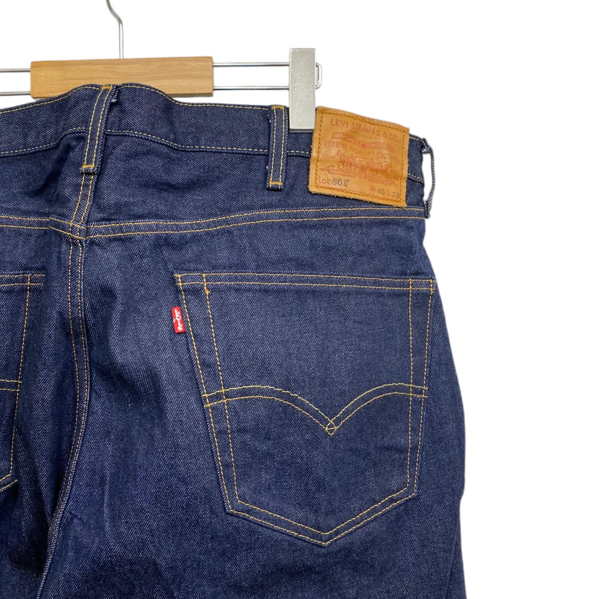 LEVI’S PREMIUM JOURNAL STANDARD relume 24SS別注501 Selvedge RIGIDデニムパンツ 古着・中古-8枚目のアイテム画像