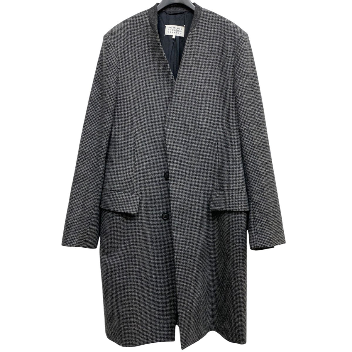 28万 MAISON MARGIELA 14 コート 50メゾン マルジェラ Maison Margiela14(メゾン マルジェラ14) 20AWグレンチェックノー