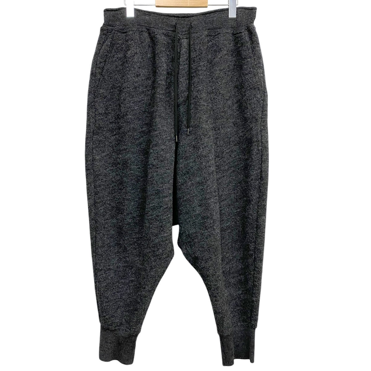 [美品] size2 HOMME PLISSE サルエルパンツ グレー ISSEY MIYAKE サルエルパンツ グレー 美品] size2 HOMME PLISSE