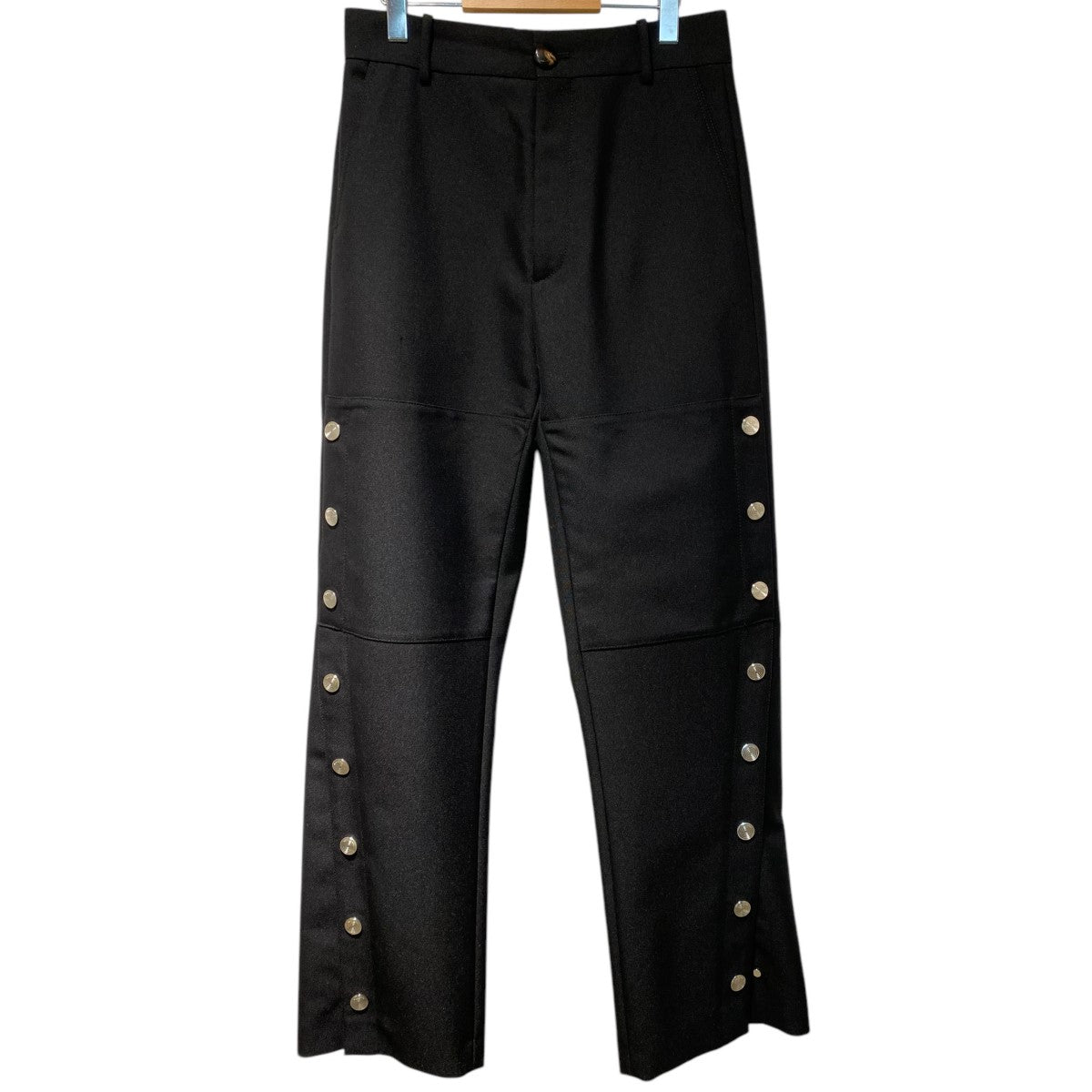 NAMACHEKO(ナマチェコ) 23AWCarisbrooke Trouserサイドボタン