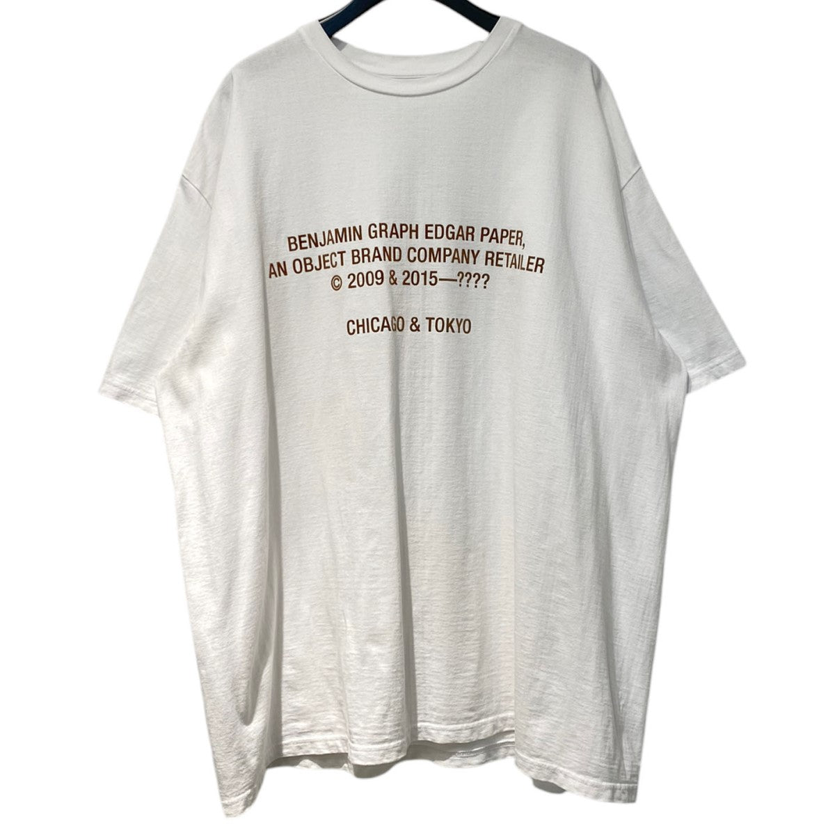BENJAMIN EDGAR for Graphpaper 限定Oversized TeeオーバーサイズTシャツ 古着・中古-1枚目のアイテム画像
