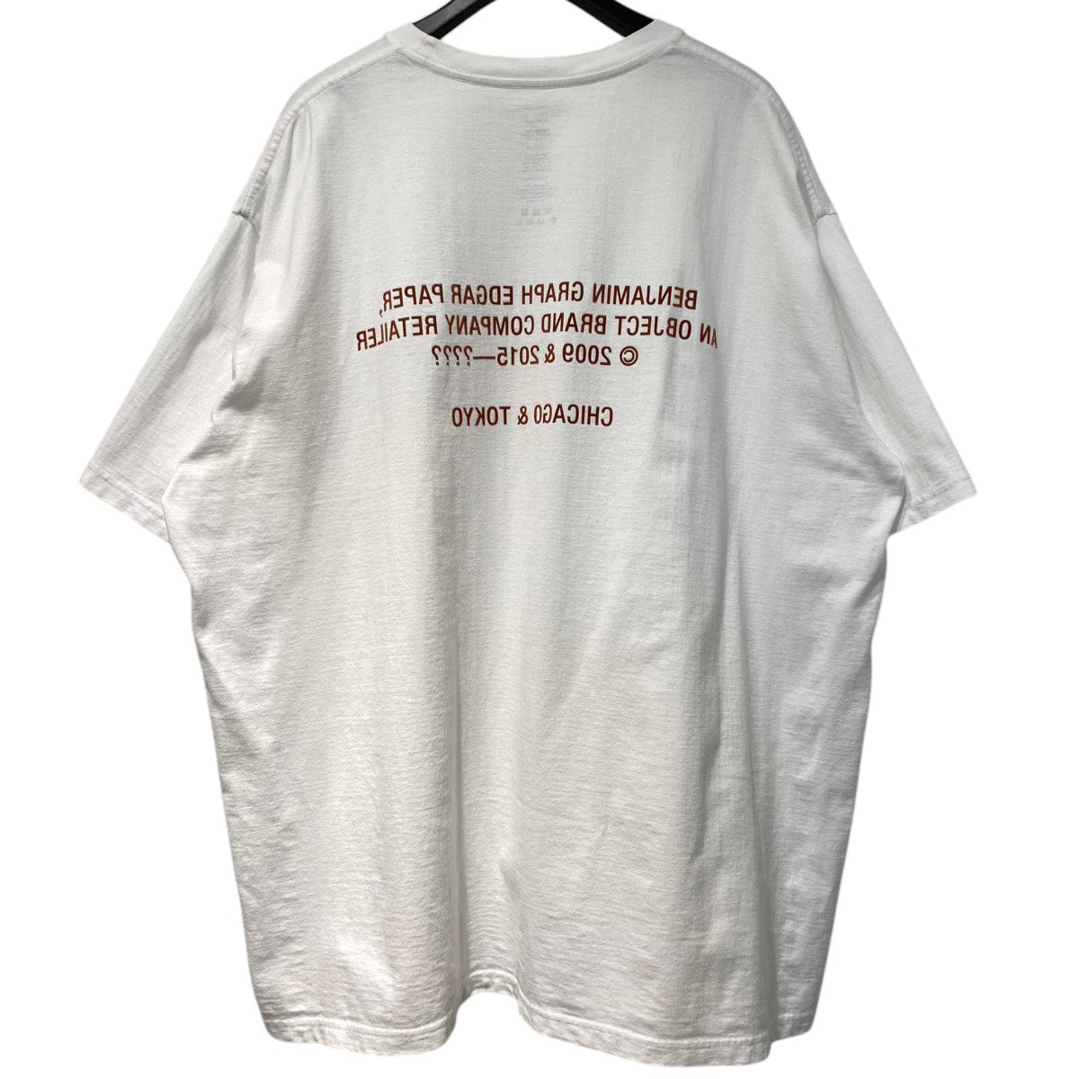 BENJAMIN EDGAR for Graphpaper 限定Oversized TeeオーバーサイズTシャツ 古着・中古-2枚目のアイテム画像