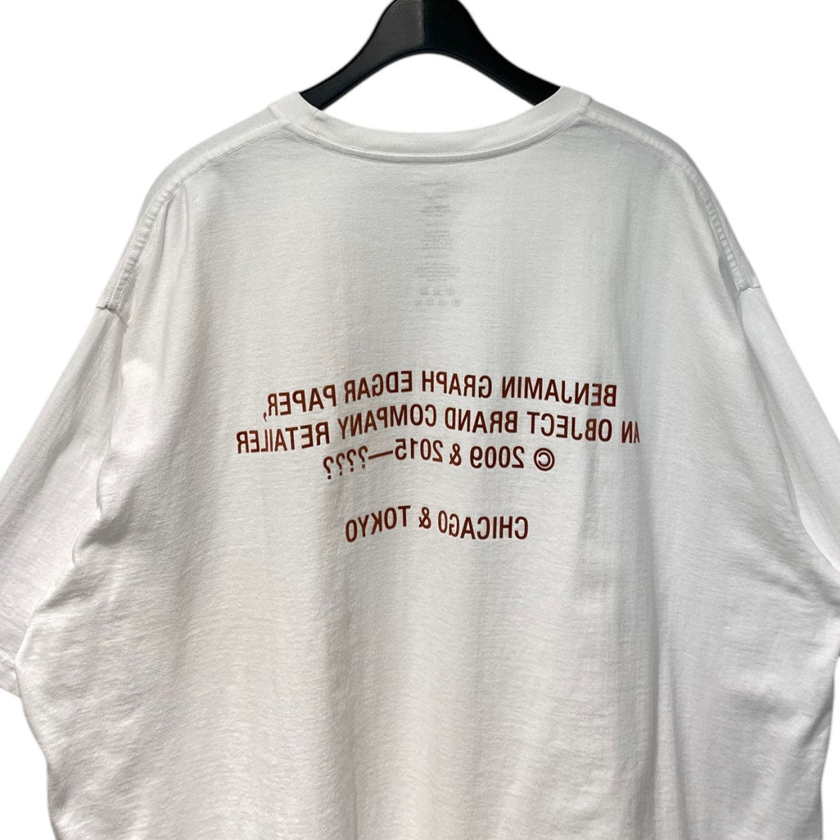 BENJAMIN EDGAR for Graphpaper 限定Oversized TeeオーバーサイズTシャツ 古着・中古-5枚目のアイテム画像