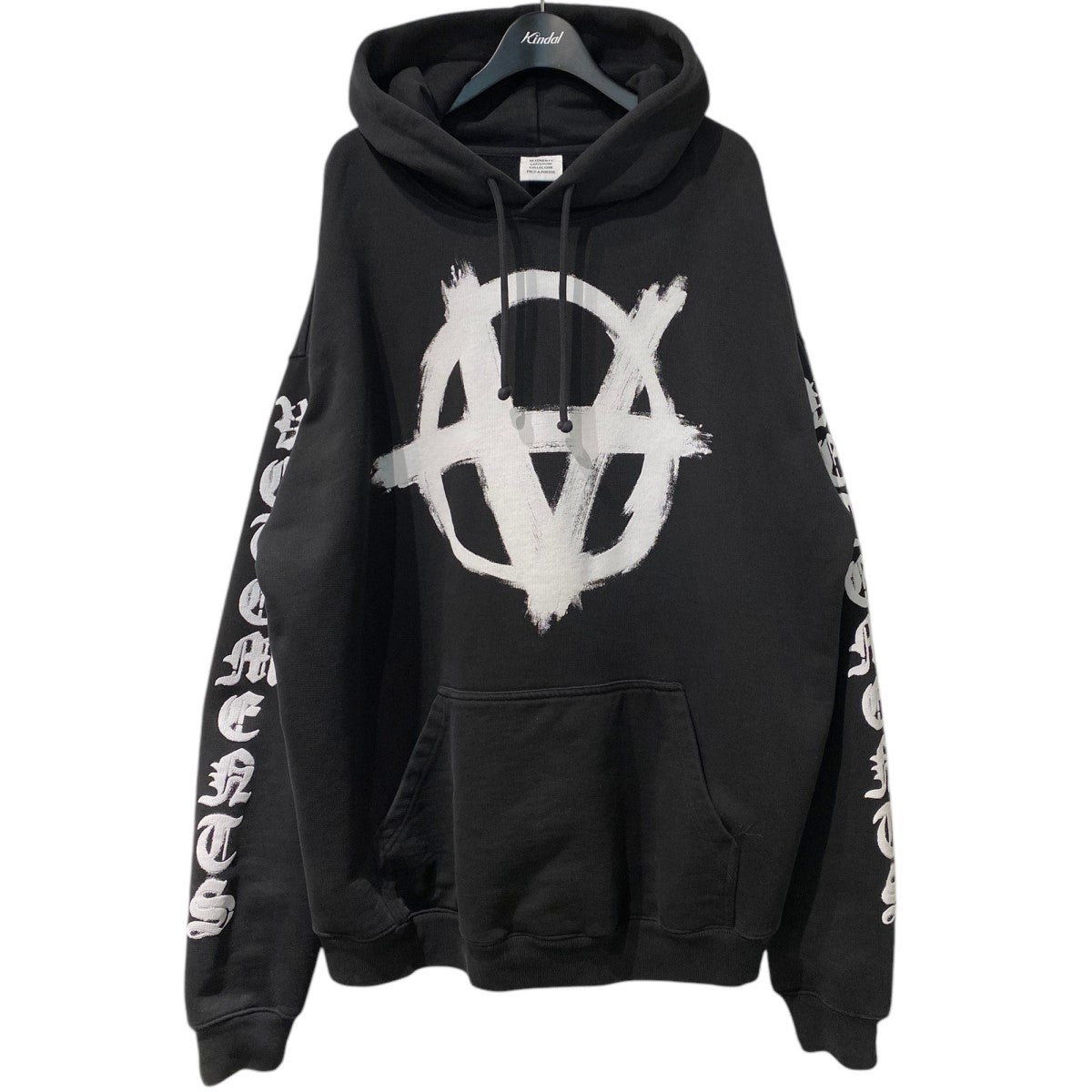 VETEMENTS(ヴェトモン) ANARCHY GOTHIC HOODIEアナーキー