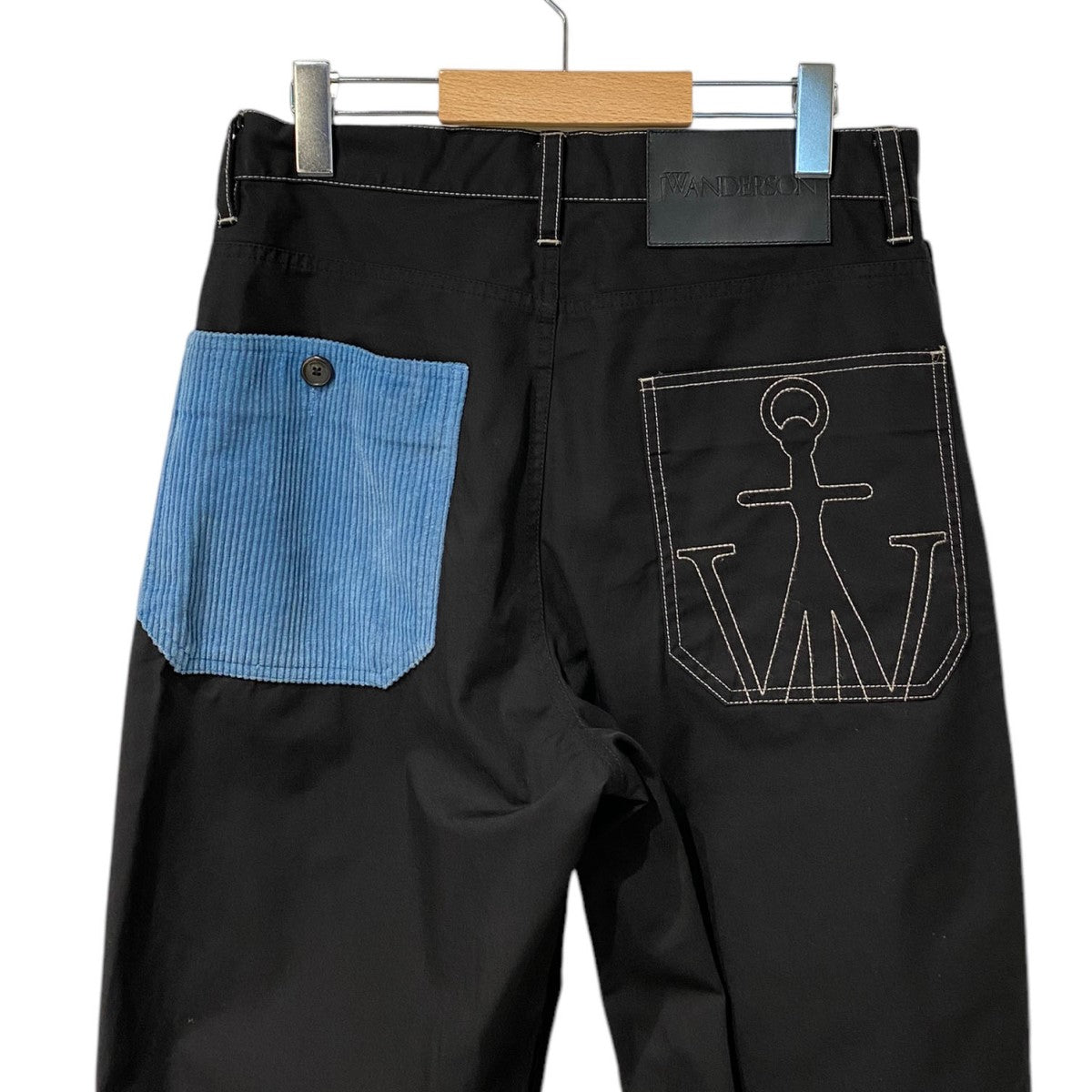 Patchwork Fatigue Trousersパッチワークロゴ刺繍パンツ