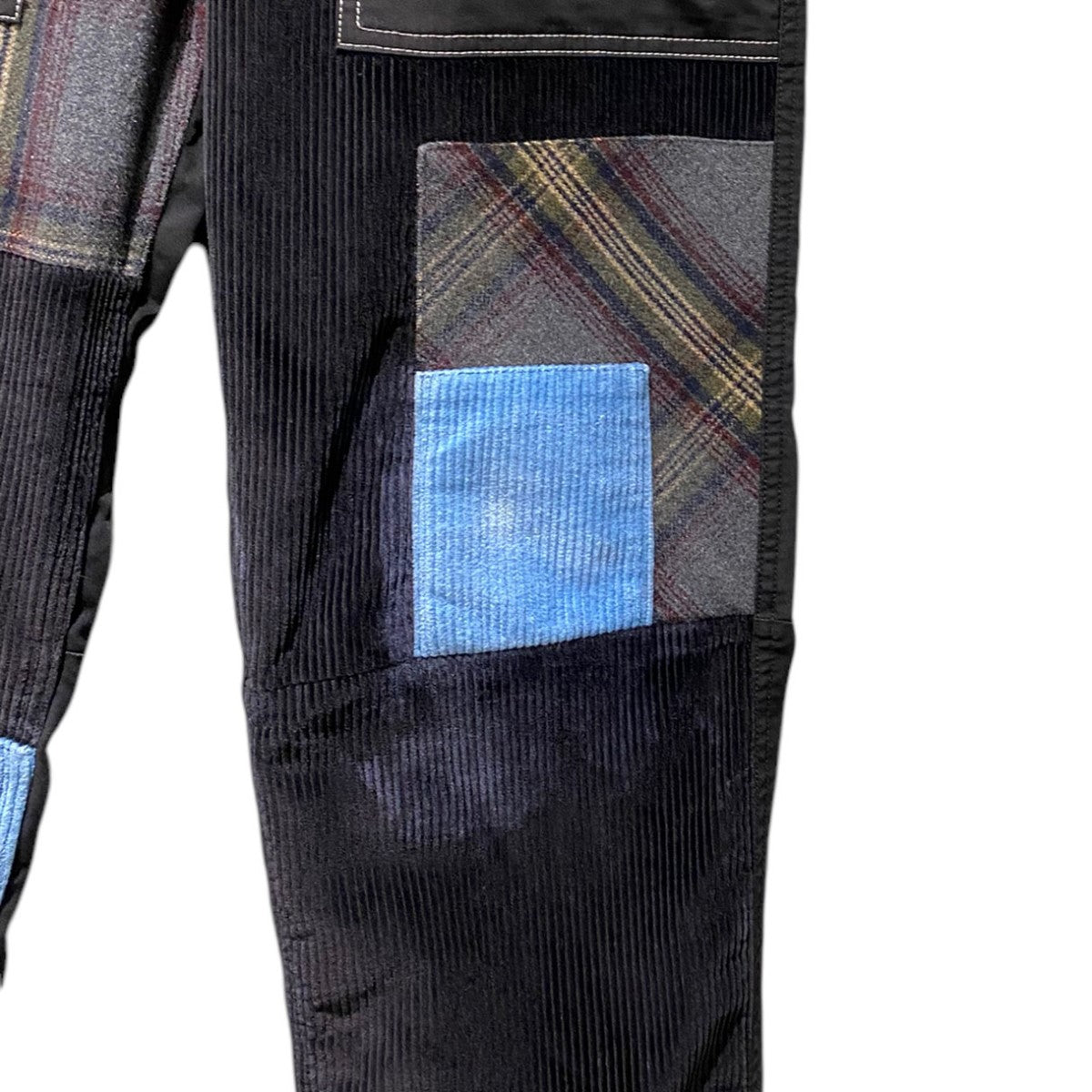 Patchwork Fatigue Trousersパッチワークロゴ刺繍パンツ