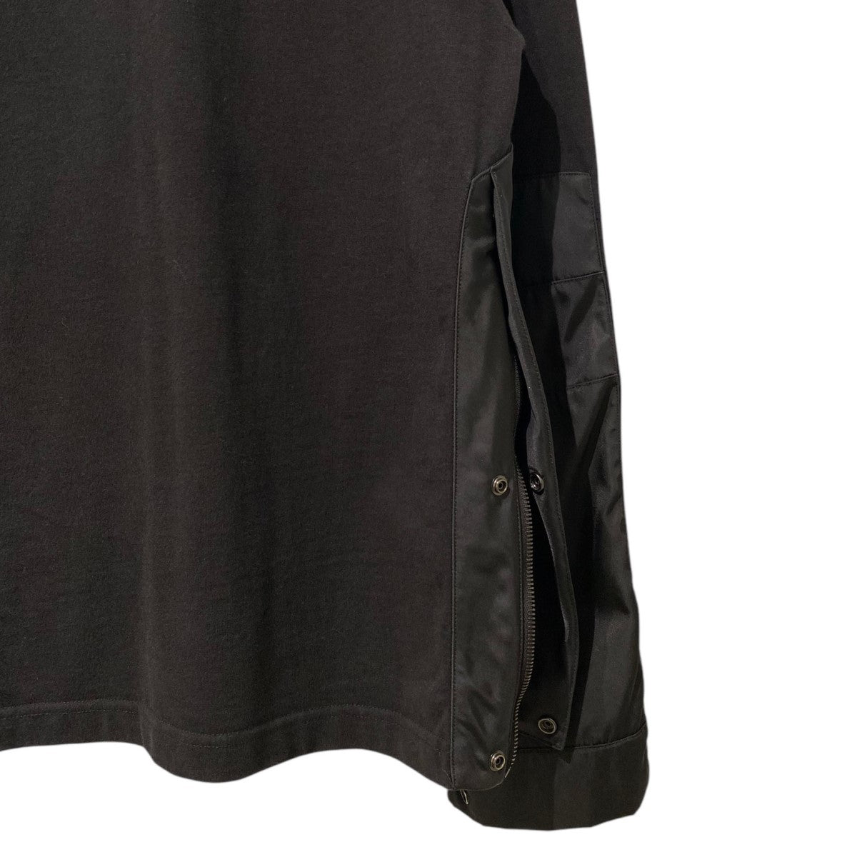 sacai DIOR(Kim Jones) 21AWDocking Over Shirtドッキングオーバーシャツロングスリーブ ロンT 古着・中古-6枚目のアイテム画像