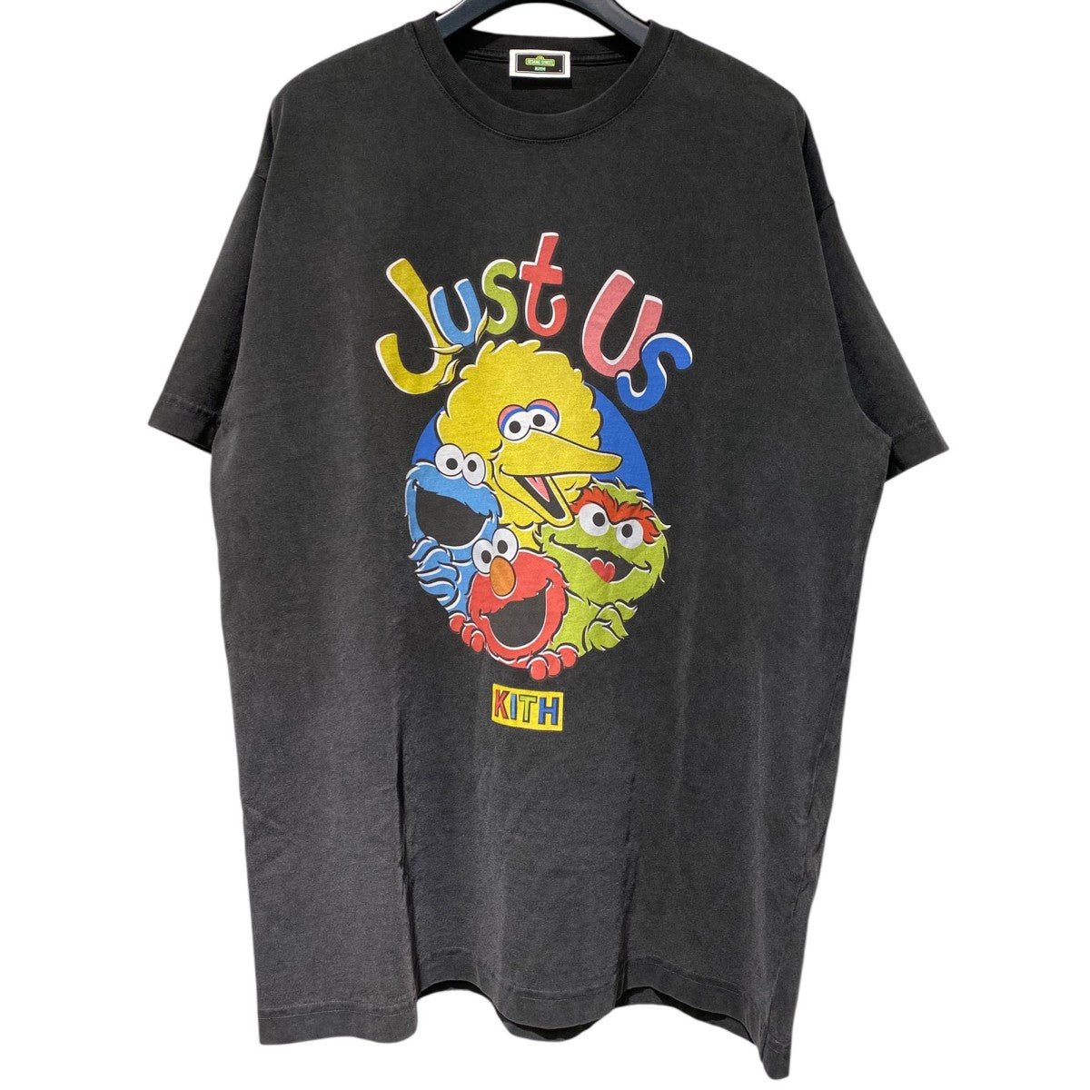 KITH×SESAME STREET 24AWJust Us Vintage Teeヴィンテージ加工