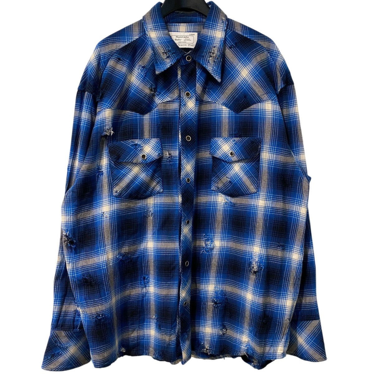 Rafu(MIYAGIHIDETAKA)(ラフ ミヤギヒデタカ) 23SSWESTERN SHIRT