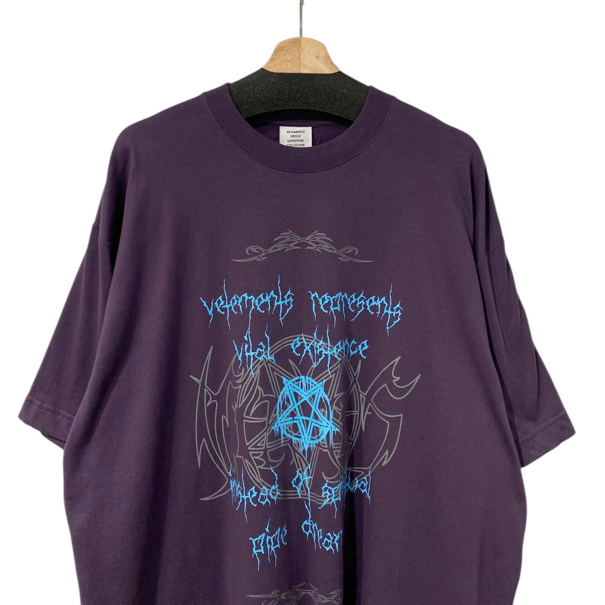22SSVital Existence Logo T-Shirt両面プリントTシャツ