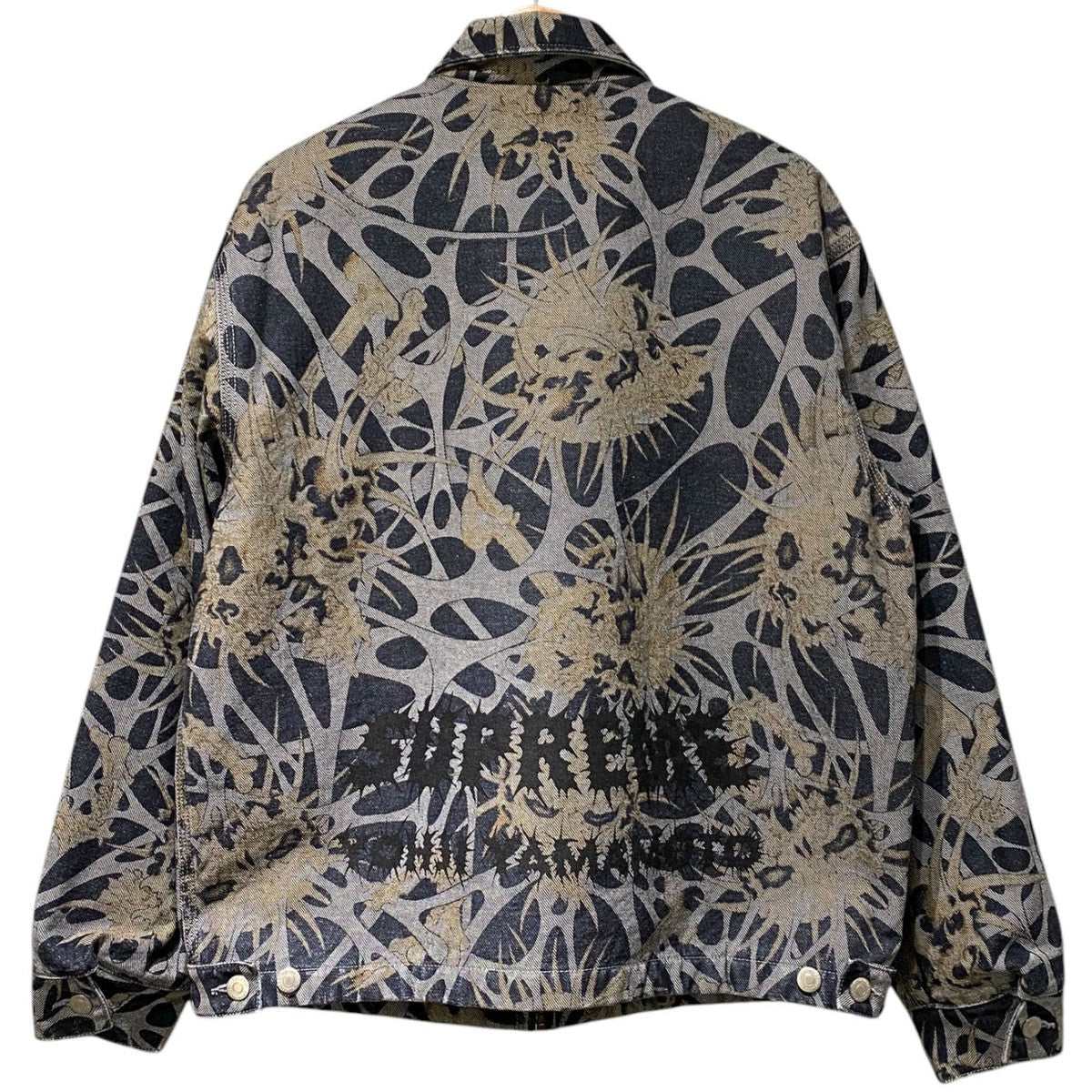 Y's Yohji Yamamoto×Supreme 25AWY's Denim Work Jacket総柄ワーク