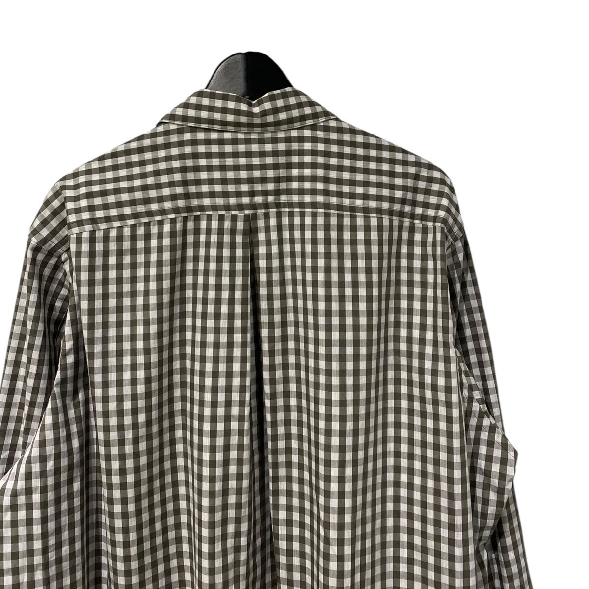 25SSGINGHAM CHILDISH SHIRTオーバーサイズオープンカラーチェックシャツ