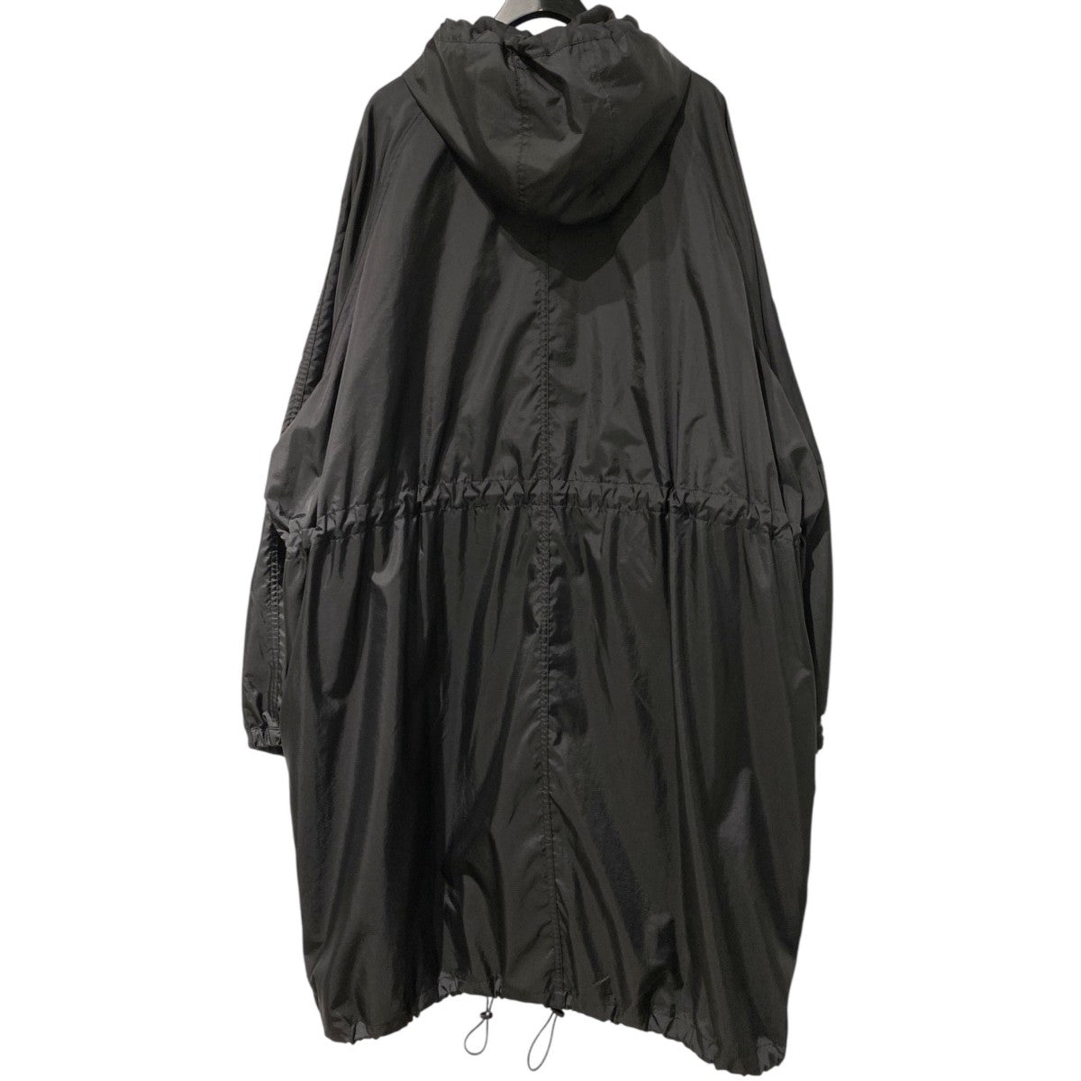 25SSNylon Packable Hooded Coatオーバーサイズナイロンパッカブルコート